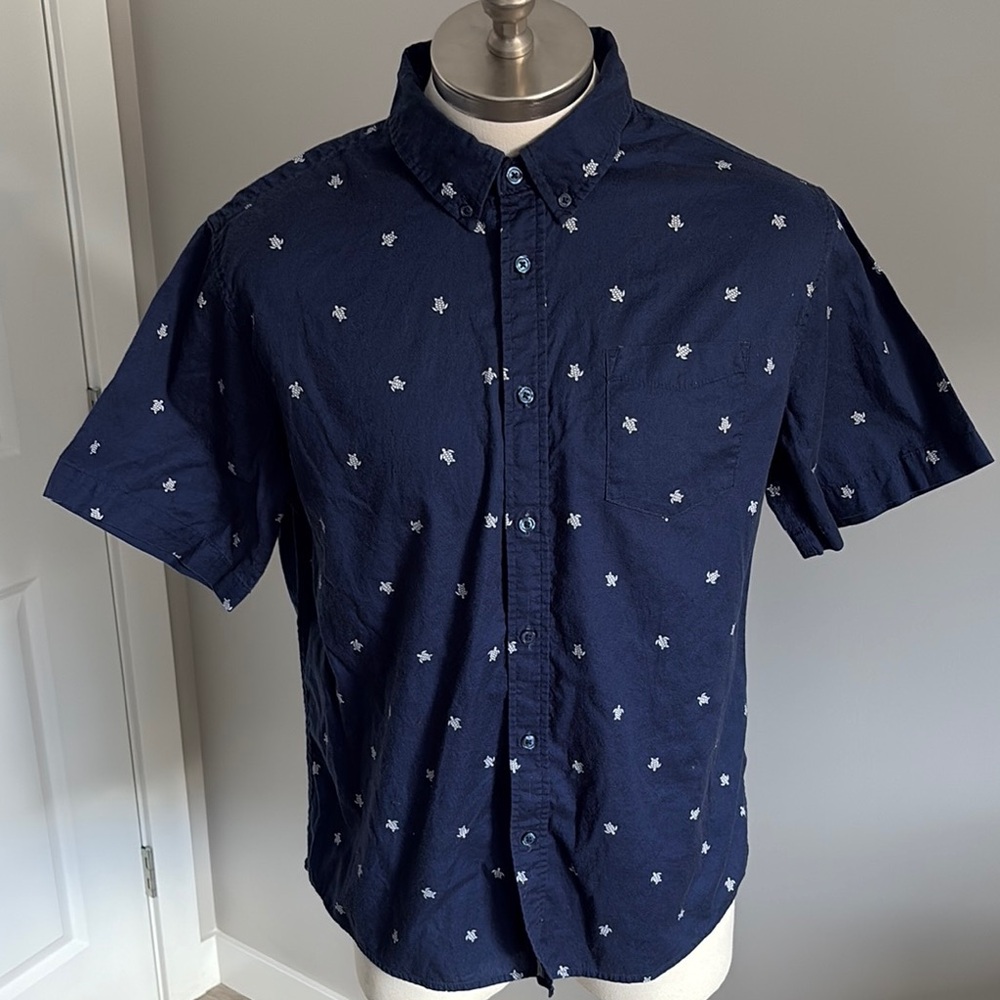 Jachs New York turtle design shirt